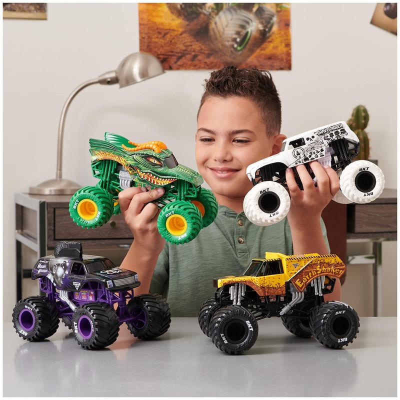 Veículo de coleção fundido sob pressão Monster Jam Mohawk Warrior